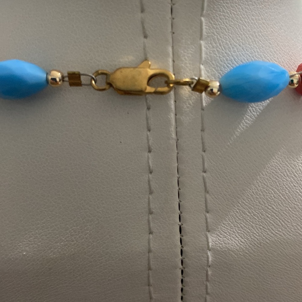 10/$10 Colorful glass Beaded Necklace - Picture 3 of 3